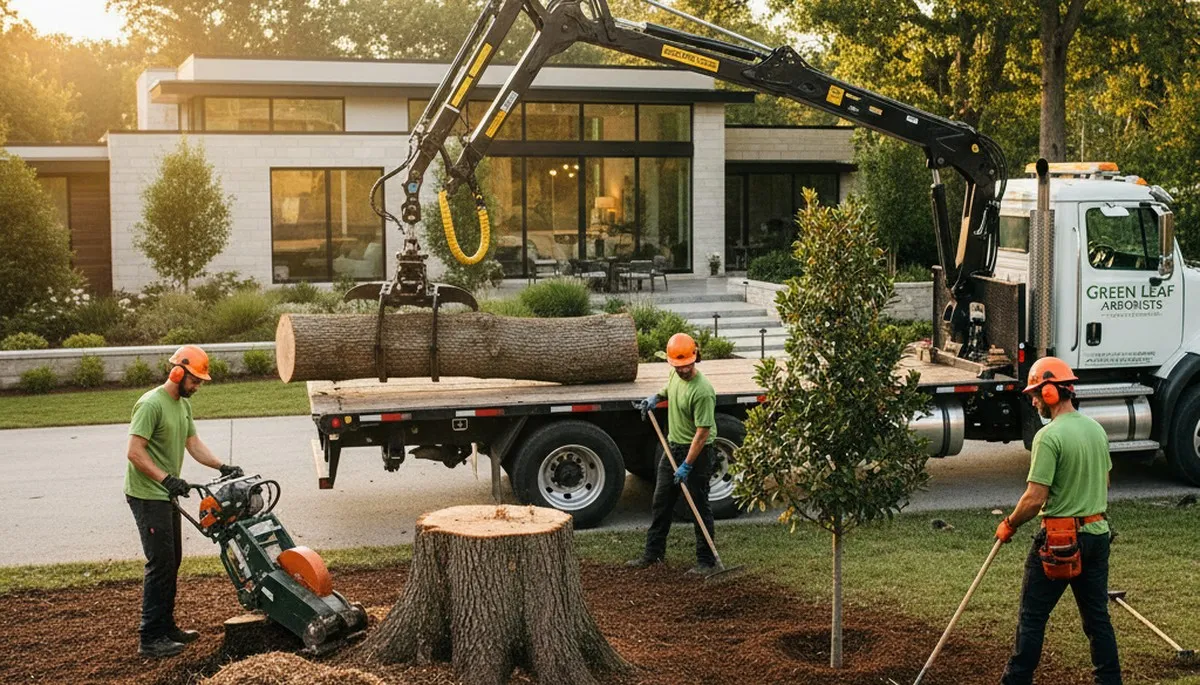 Professional landscaping and tree removal service in Ogden, UT by Chop Chop Tree experts